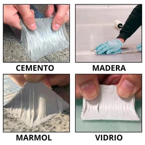FLEX FORTE - CINTA IMPERMEABLE DE SELLADO ULTRARRESISTENTE A PRUEBA DE AGUA
