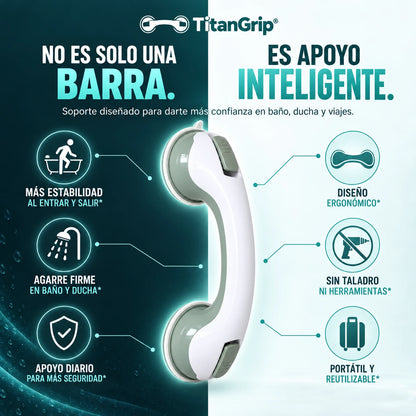 TitanGrip - Barra de Soporte Portátil Antideslizante al Vacío - Imagen 2